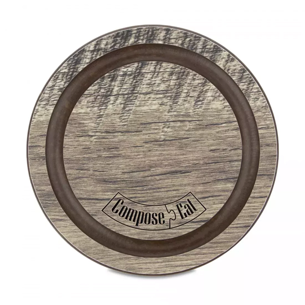 Подставка под кружку Бирдекель 9.5x9.5см ComposeEat Fashion дуб мореный