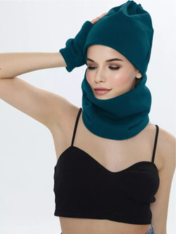 Снуд унисекс из футера с начесом