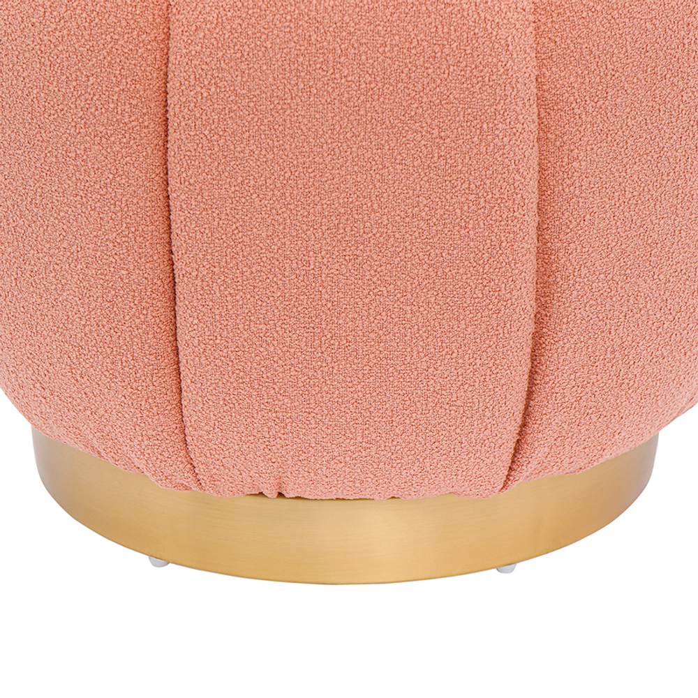 Пуф swend, персиковый