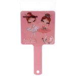 Зеркало косметическое «Коллекция ИМАНИ - БАЛЕРИНЫ», микс 4 дизайна, 23,4*12см (PVC подвес)