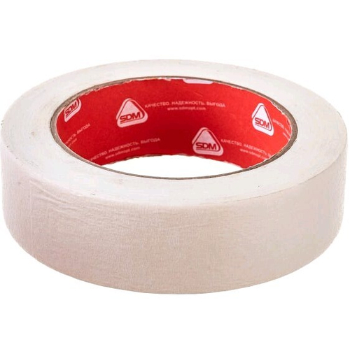 Лента малярная 30мм*50м  Э    125мкм   (30*25d.m)     /SDM