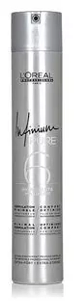 "L"OREAL PRO" Лак д/волос INFiNiUM PURE сил/фикс. (без запаха) 500мл