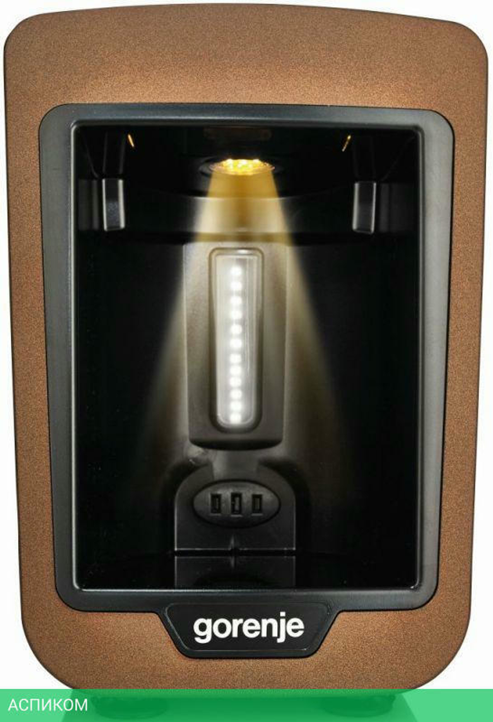 Кофеварка Gorenje ATCM730T Black/Brown (575528)