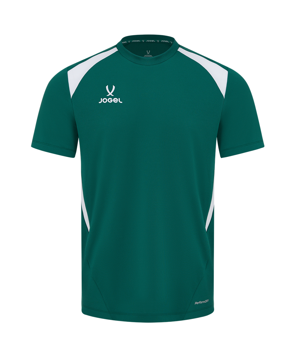 Футболка тренировочная Jogel DIVISION PerFormDRY Training Poly T-shirt, темно-зеленый N4