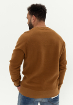 Свитшот Bowery NYC реверсный однотонный Toffee