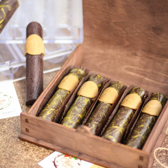 886 | Форма для шоколадных батончиков (275х135 мм)