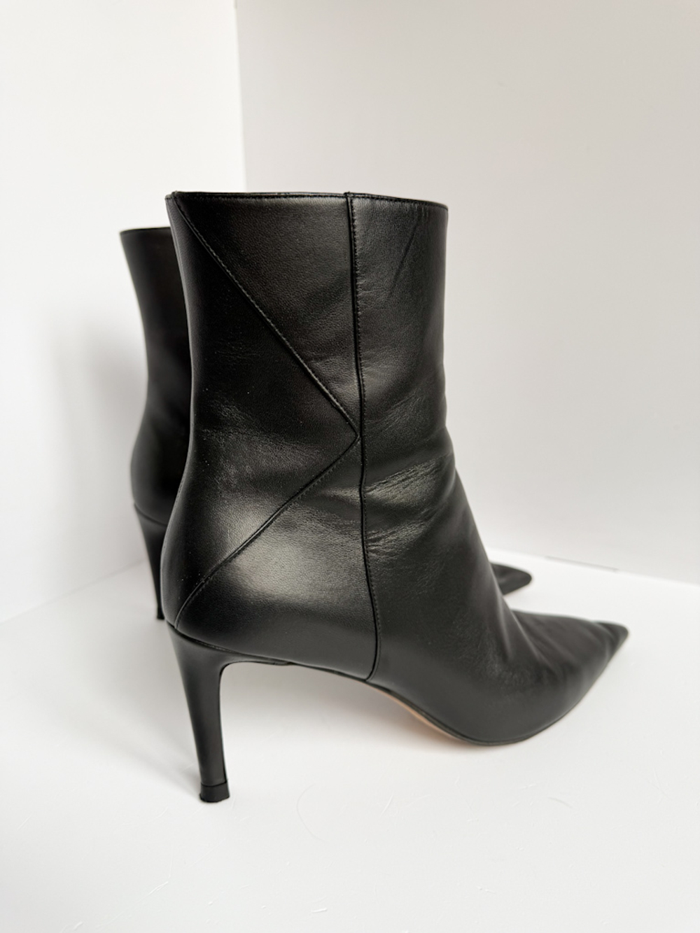 Кожаные ботильоны Kiton, 38,5