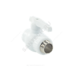 Кран шаровой PP-R белый Дн 25х3/4" Ру25 НР VALFEX 10144225