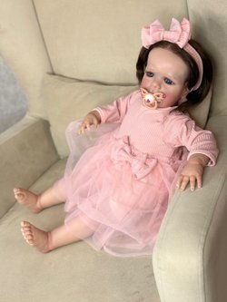 Кукла Реборн мягконабивная 60см (FA-602)