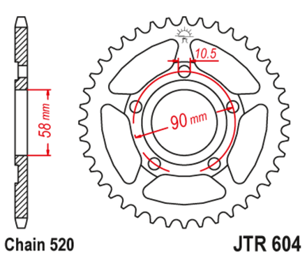 Звезда JTR604.38