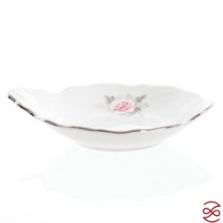 Набор розеток с ручкой Bernadotte Серая роза платина 13 см(6 шт)