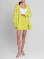 Кардиган вязаный с лого ML