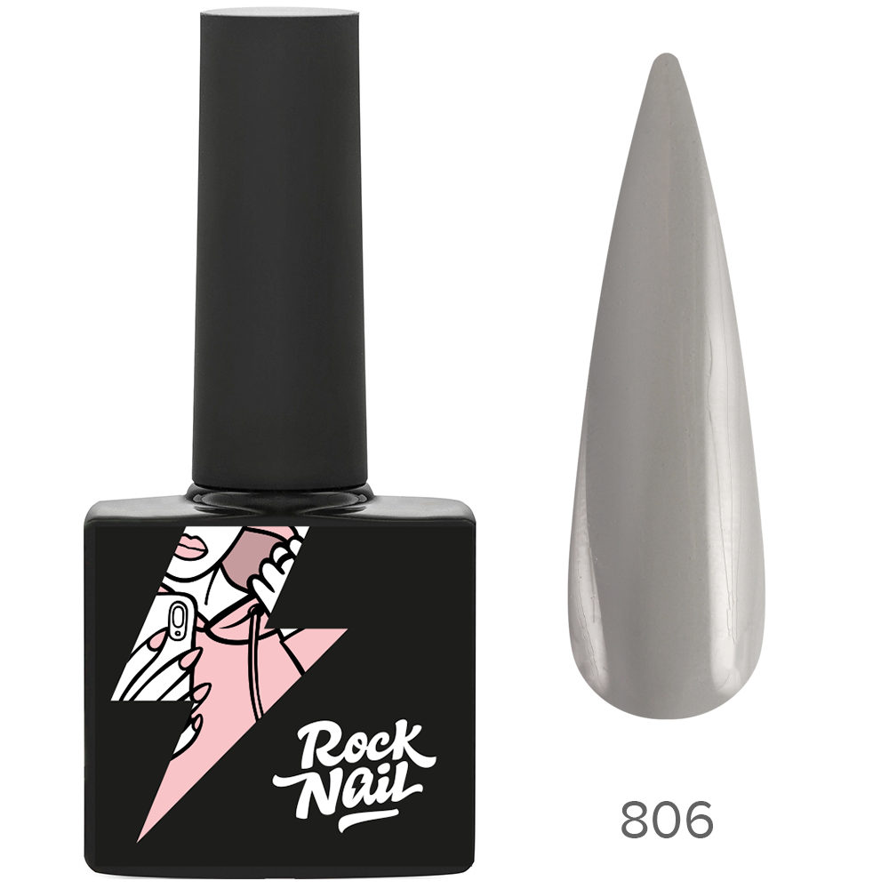 RockNail Гель-лак Hoodie 806 I Need New Nails, 10мл