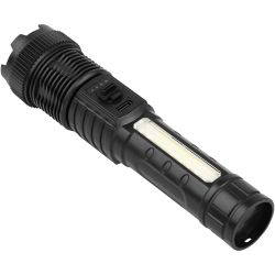 Светодиодный фонарь ЭРА UA-402 универсальный аккумуляторный 5 Вт LED + 5 Вт COB Zoom 6 режимов маячок клипса USB type C | Универсальные  фонари