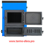 Котёл отопительный Везувий "Эльбрус-14П" (с чугунной плитой)