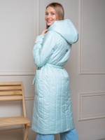 Пальто женское "Голд" мята