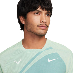 Теннисная футболка Nike Dri-Fit Rafa Tennis Top - light photo blue/white