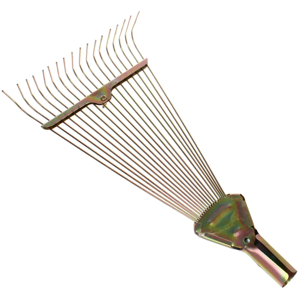 Грабли веерные проволочные оцинкованные 18 зубьев 460*460мм