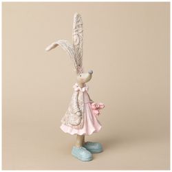 ФИГУРКА ДЕКОРАТИВНАЯ КРОЛИК 8*8*28СМ