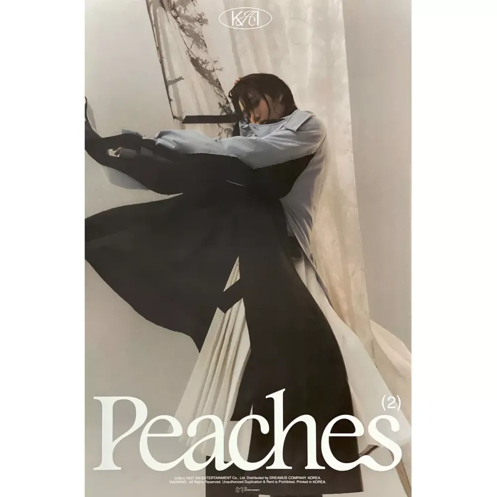 Официальный постер KAI EXO - PEACHES (Peaches ver.)
