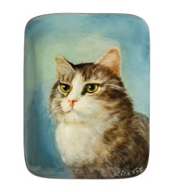 Народные промыслы ШК-10/ 61 Шкатулка «Кот»