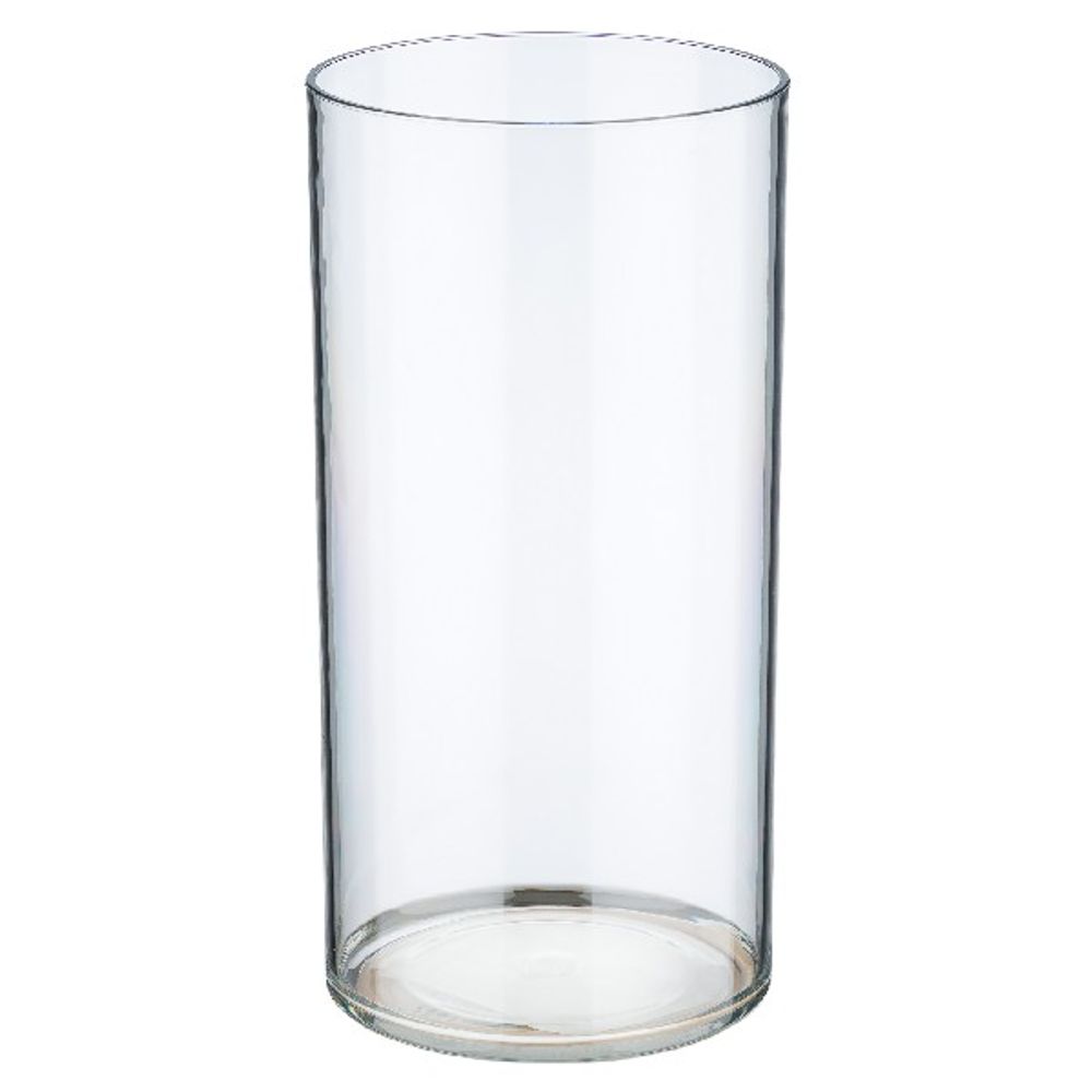 Вазон "Round" (пластик) D10xH20см (Прозрачный)