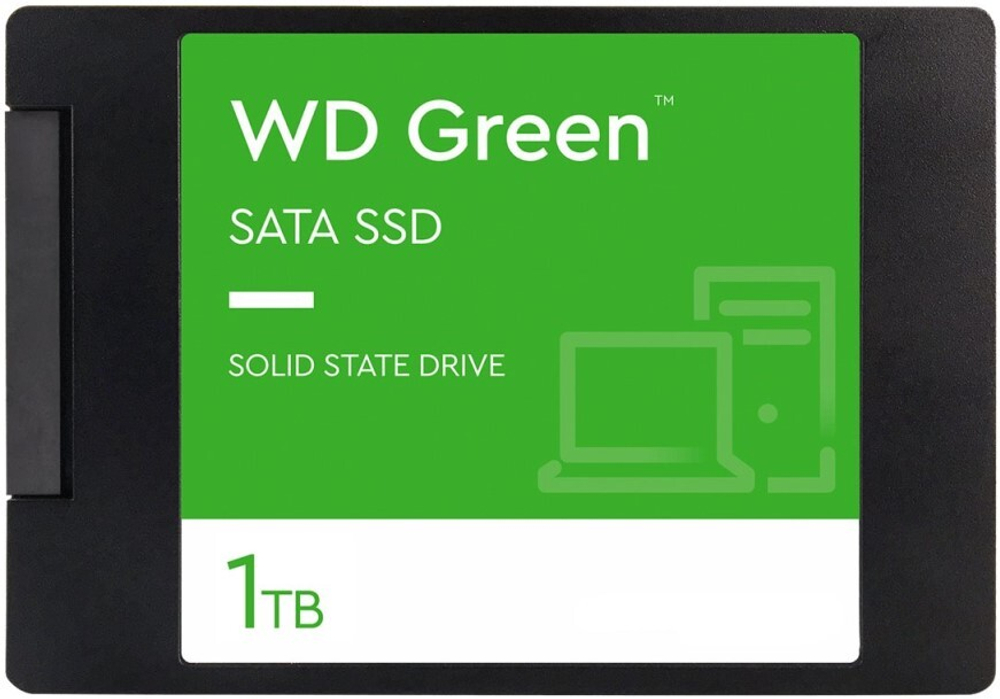 Накопитель SSD 2.5'' Western Digital WDS100T3G0A 1000 ГБ