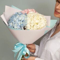 Bouquet of 3 hydrangeas