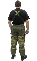 Костюм Горка NEW Рип-стоп цв. Атак зеленый с накладками