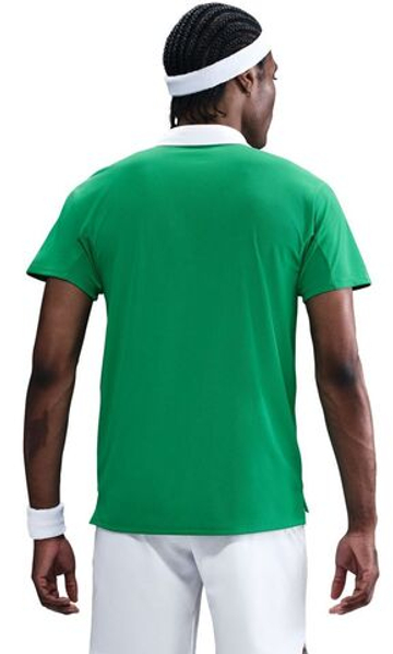 Мужское теннисное поло Nike Court RG Dri-FIT Advantage Slam Tennis - стадион зеленый/белый