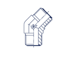 Соединение P45 ORFS 1.3/16