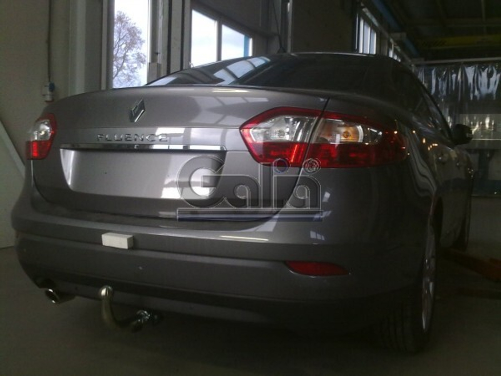 Фаркоп оцинкованный Galia R089A для Renault Fluence седан 2010-(паспорт и сертификат в комплекте)(без электрики)