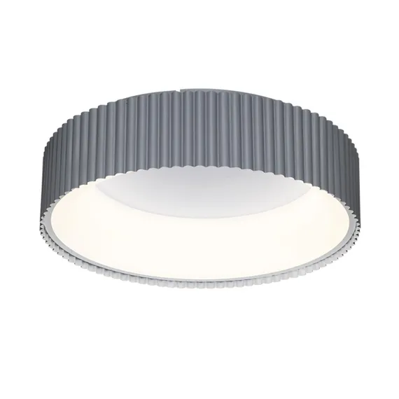 7713/56L AVRA LED SN 033 Светильник металл/акрил/белый/серый LED 56Вт 3000-6500К D460 IP20 пульт ДУ SHARMEL