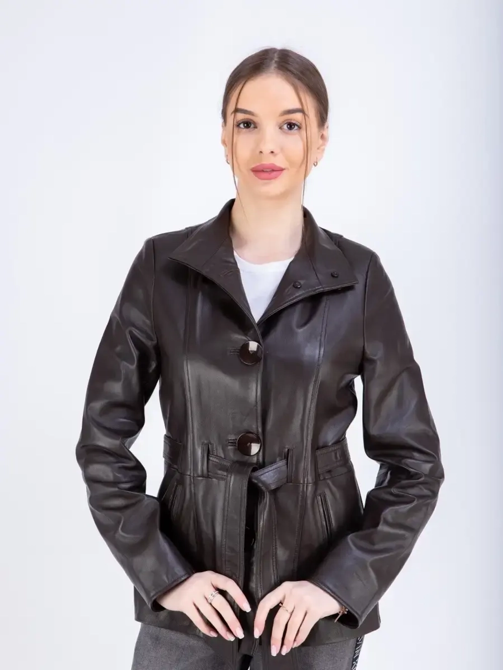 Куртка женская из натуральной кожи