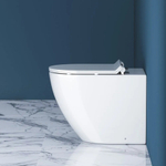 Унитаз безободковый приставной BelBagno SFERA-R BB2141CBR
