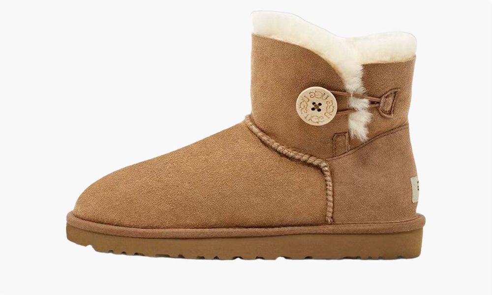 UGG Mini Bailey Button II WMNS &quot;Chestnut&quot;