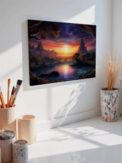 Картина на стену 40 X 50 Сказочный пейзаж