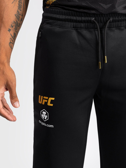 Брюки спортивные UFC Fusion by Venum Authentic Fight Night Black/Gold