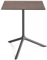 Стол ламинированный обеденный Scab Design Tripe Maxi, антрацит, кортен