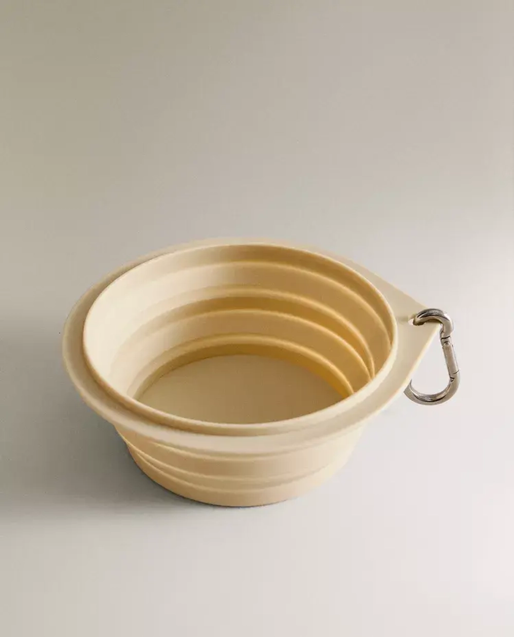 ZARA HOME СИЛИКОНОВАЯ МИСКА ДЛЯ КОРМА ДЛЯ ДОМАШНИХ ЖИВОТНЫХ, ЭКРЮ