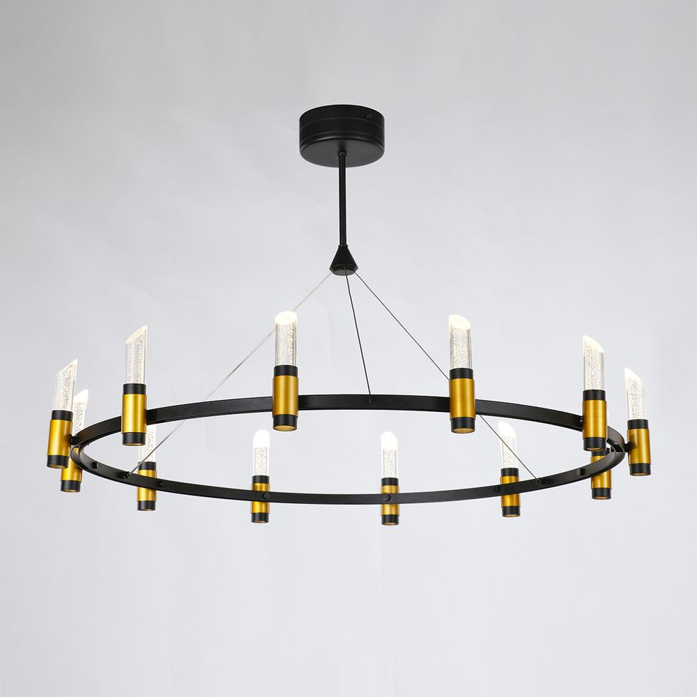 Люстра MD18001040-12A gold/black