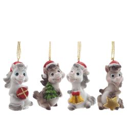 GAEM Фигурка декоративная подвесная "Лошадка", L4,5 W4 H7 см, 4в.