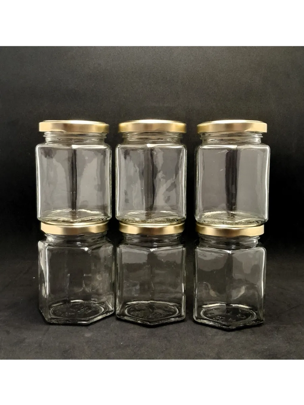 Набор банок 165мл, 6 шт. Шестигранник