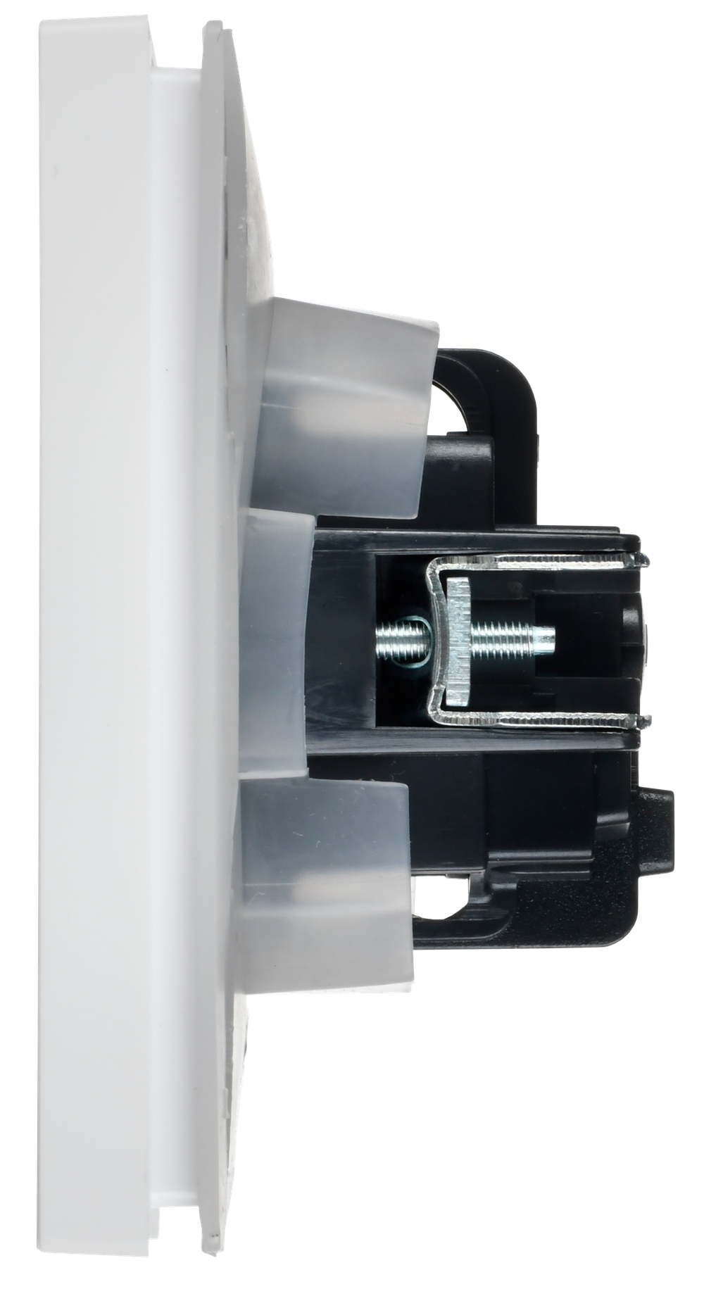 FORTE&PIANO Розетка 1-местная с заземлением с защитными шторками и крышкой винтовое крепление 16А IP44 FP221 белый IEK