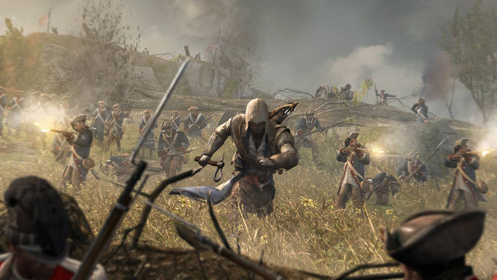 Assassin's Creed III. Обновленная версия (Remastered) (диск для PS4, полностью на русском языке)