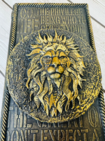 Шкатулка-книга "Лев"