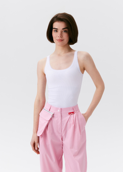 Майка женская Nuvola, белый