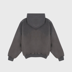 Худи Yeezy Gap Engineered by Balenciaga Shrunken Hoodie Black