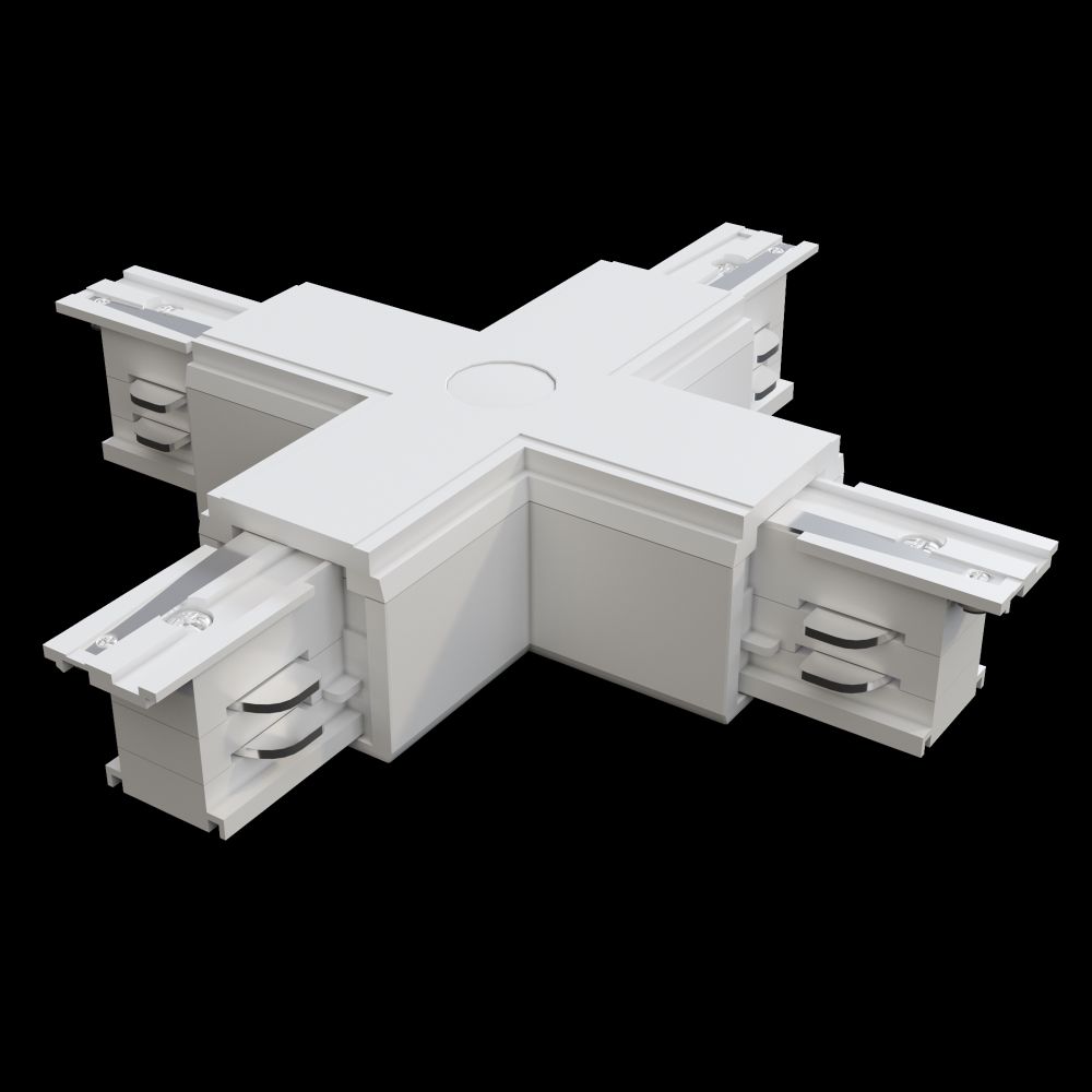 Коннектор Х-образный для трехфазного шинопровода Maytoni Trinity TRA005CX-31W