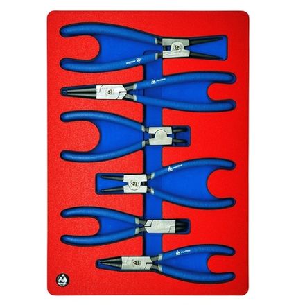 Цена на МАСТАК (5-3306) Набор съемников стопорных колец, ложемент, 6 предметов